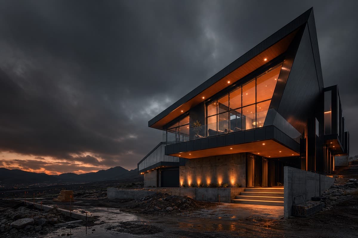 Architectural image from the Northline Contractors website concept
