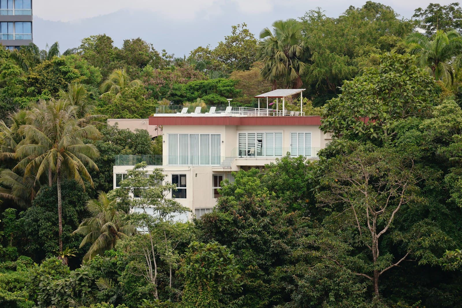Illustrative photograph of a tropical modern house for the fictional Cebu Property Explorer concept